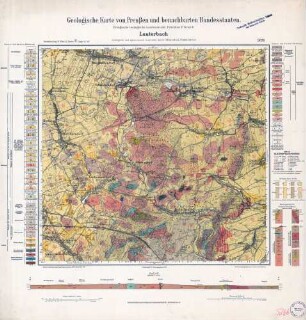 [5266] Lauterbach, Geologische Karte von Preußen und benachbarten Bundesstaaten