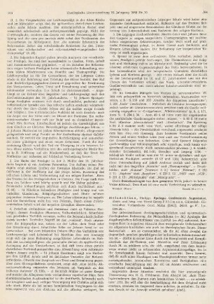 764-766 [Rezension] Melanchthon, Philipp, Apologia Confessionis Augustanae