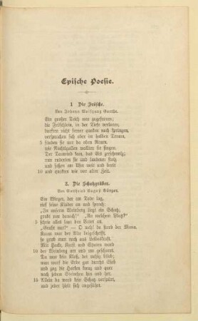 Epische Poesie