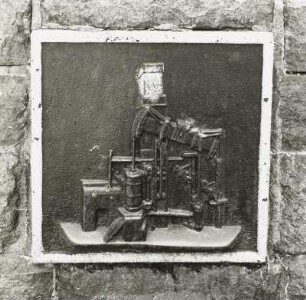 Löbejün, Denkmal f. Dampfmaschine, 1935