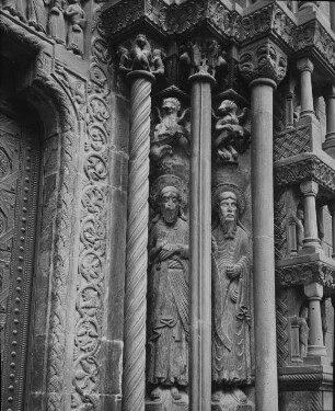 Basel, Münster, Galluspforte, rechtes Gewände