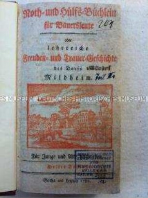 Hausväterbuch zur Anleitung für das bäuerliche Leben