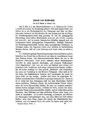 Ernst von Sallwürk