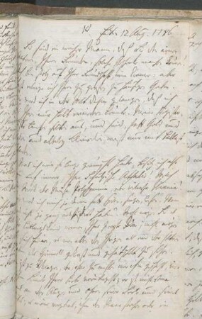 Nr.10: Eutin, 12.8.1786