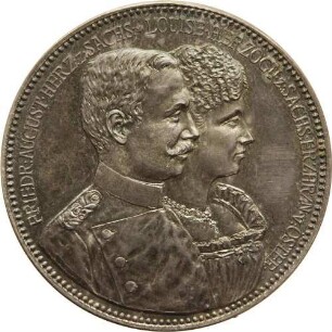 Prinz Friedrich August - Vermählung mit Luise von Österreich