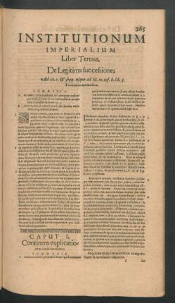 Caput I. Continens explicationem vocis Intestatus.