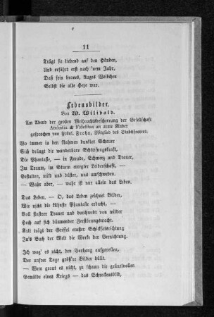 Lebensbilder.