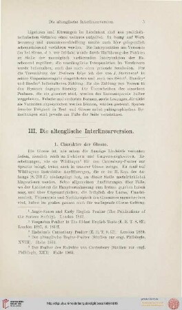 III. DIe altgriechischen Interlinearversion