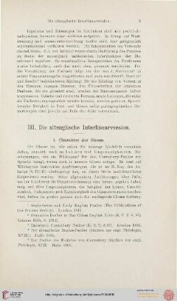 III. DIe altgriechischen Interlinearversion