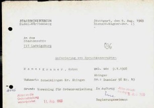 Kramer, Anton