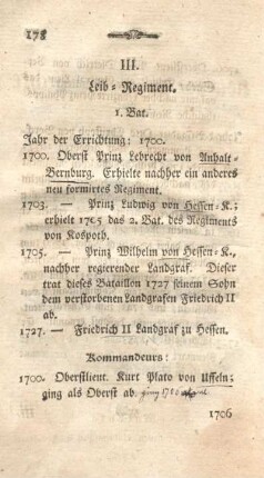 III. Leib-Regiment.