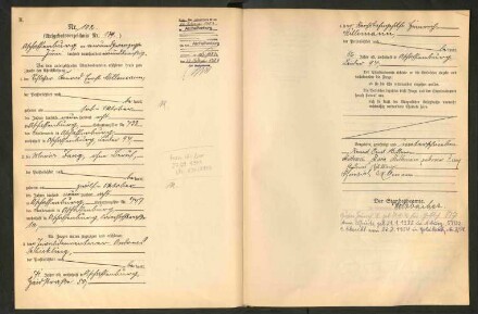 Standesamtsbuch der Stadt Aschaffenburg: Eheschließungen 252/1930 - 130/1931