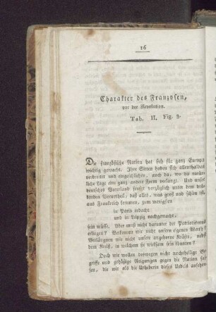 Charakter des Franzosen, vor der Revolution. Tab. II. Fig. 3.
