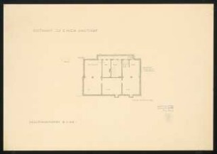 Gasthof, Werbellinsee: Grundriss KG M 1:100