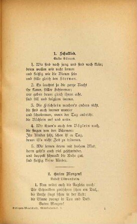 Deutsches Lesebuch für die Mittelklassen der Volksschulen, 1