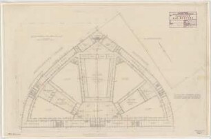 Haus des Rundfunks, Berlin-Charlottenburg: Grundriss EG 1:200