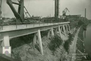 Kranbahn am Teltow-Kanal, Berlin (Tempelhof), 1935