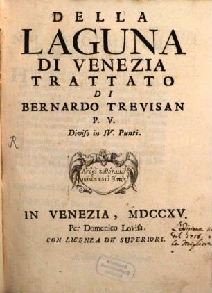 Della Laguna di Venezia