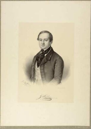 Bildnis des Schauspielers Gustav Adolph Raeder