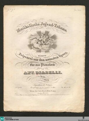 Erstes und zweites Potpourri nach Motiven der Oper: Beatrice di Tenda (Das Castell von Ursino) von V. Bellini