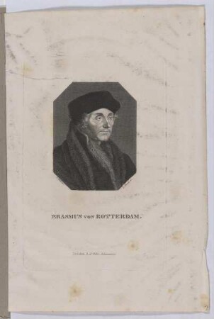Bildnis des Erasmus von Rotterdam