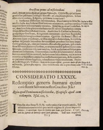 333-344, Consideratio LXXXIX - XCI