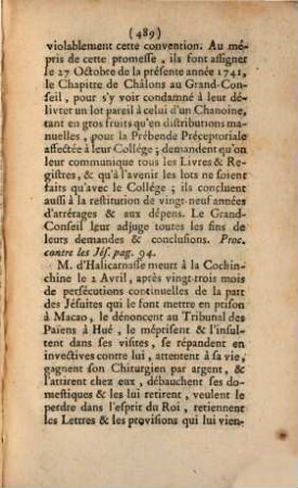 Dénonciation Des Crimes Et Attentats Des Soi-Disans Jésuites : Dans Toutes Les Parties Du Monde, Adressée àux Empereurs, Rois, Princes, Républiques, ... de l'Europe ; Ou Abrégé Chronologique Des Stratagêmes, Friponneries, Conjurations, Guerres ... commis par les Ignaciens, depuis 1540 ... jusqu'en 1760, 3