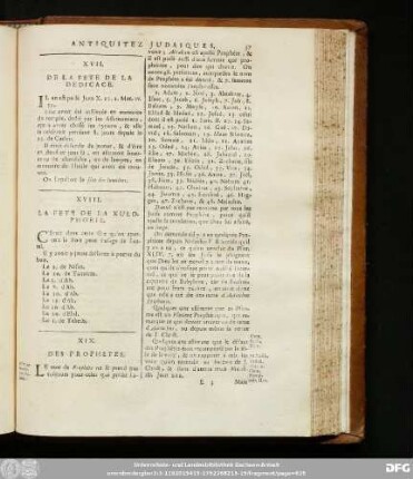 XVII. De La Fete De La Dedicace.