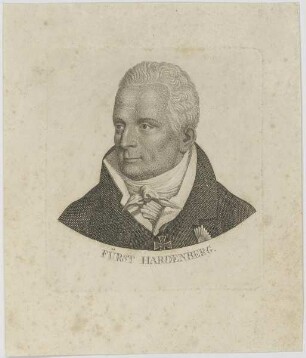 Bildnis des Fürsten Hardenberg