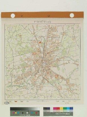 Karte von der Stadt Neumünster