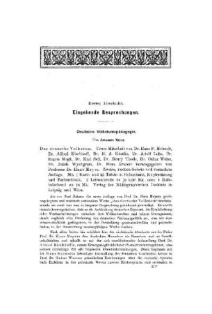 Deutsche Volkstumspädagogik