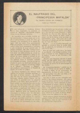 El naufragio del "Principessa Mafalda"