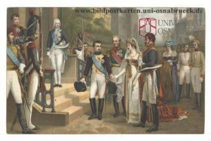 Napoleon I. und Königin Luise in Tilsit [R]