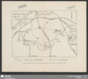 Beilage 16. BKW "Franz Mehring". Lageplan des Braunkohlenfeldes Niemtsch