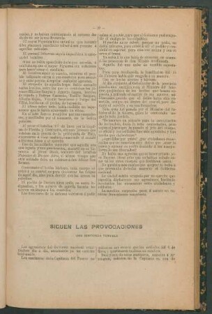 Siguen las provocaciones : Una sentencia terrible