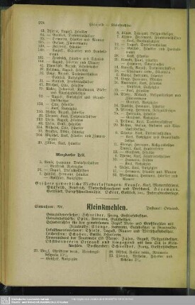 Kleinkmehlen