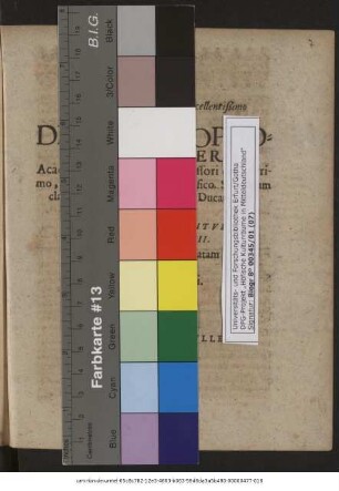 Reverendo, Clarißimo & Excellentißimo Viro Dn. Christophoro Schradero Acad. Iuliae Eloquentiae Professori celeberrimo, & hodie Pro-Rectori Magnifico. Scholarum classicarum per Guelferbytanum Ducatum Inspectori Generali, Bergensem Praeposituram XIX. Febr. MDCLIII. Sacro & solenni ritu collatam gratulantur Collegae & Amici