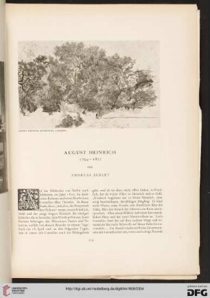 August Heinrich, [1]: 1794-1822