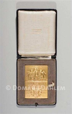 Medaille "Ehrenpreis der Rosen und Gartenbauausstellg Forst Lausitz 1913"