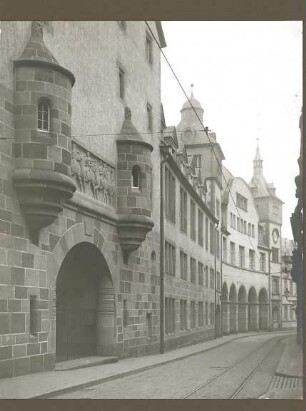 Fischer, Theodor; Worms; Cornelianum - Straßenansicht