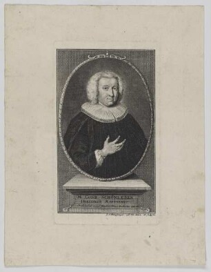 Bildnis des Conrad Schönleben