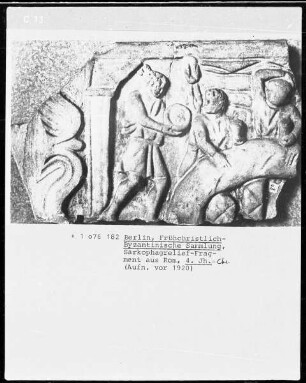 Sarkophag-Fragment aus Rom