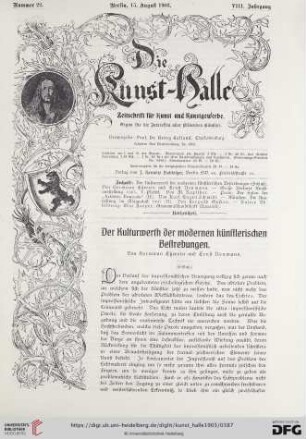 8: Der Kulturwerth der modernen künstlerischen Bestrebungen, [2]