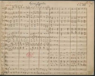 Kaiser-Ouverture; Coro, orch; D-Dur