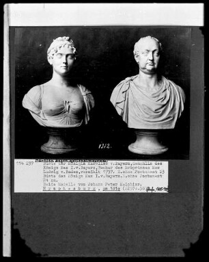 Königin Karoline von Bayern, König Max I. von Bayern