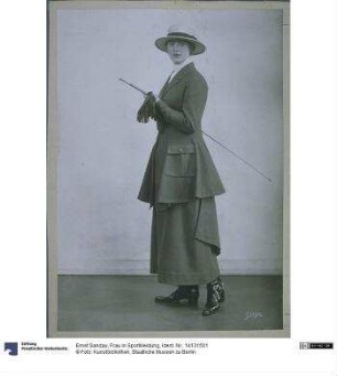 Frau in Sportkleidung