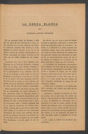 La corza blanca