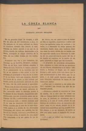 La corza blanca