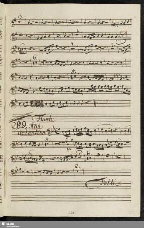 289. Aria: Eccovi l'impresario quel galantuom sincero / Paisiello, G.