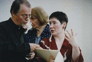 Volker Braun und Brigitte Oleschinski